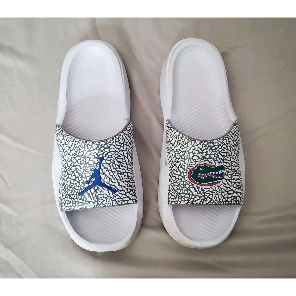 Jordan Nike Slides Team Issued Florida Gators - PE - Men's Size 15